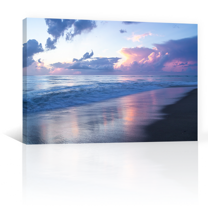 Playa Y Mar Al Amanecer