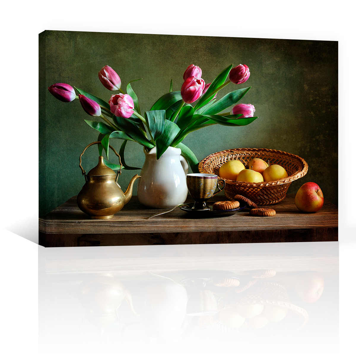 Tulipanes Con Manzanas