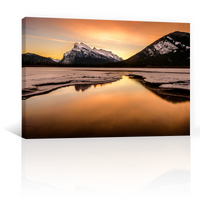 Lago Reflejo Amanecer