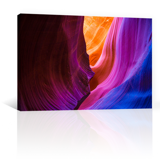 Cañones Curvas Moradas