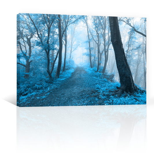 Bosque En Azul Vintage
