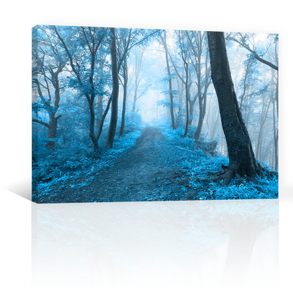 Bosque En Azul Vintage