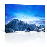 Montañas Epicas En Nieve