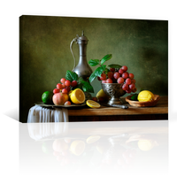 Uvas Moradas Y Limones