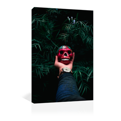 Calavera en plantas