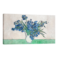 Lirios Azules En Un Jarron Vincent Van Gogh