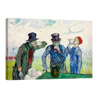 Los Bebedores Por Vincent Van Gogh