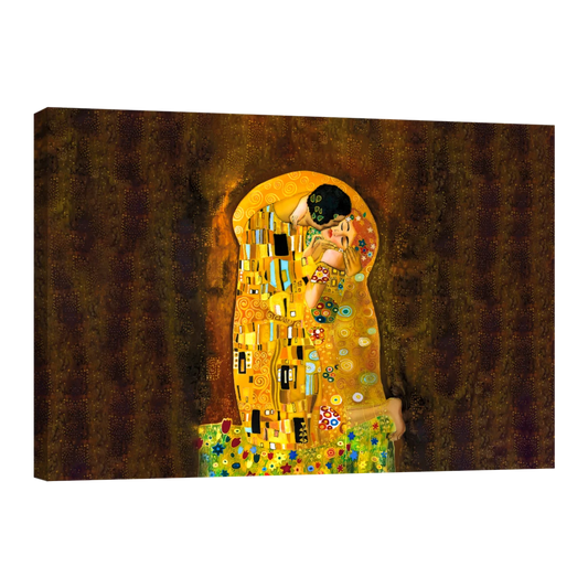 El Beso Por Gustav Klimt
