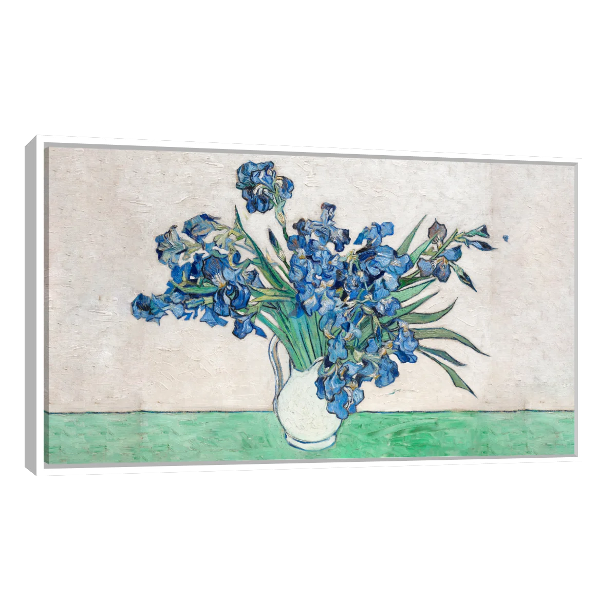 Lirios Azules En Un Jarron Vincent Van Gogh