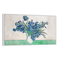 Lirios Azules En Un Jarron Vincent Van Gogh