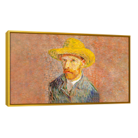 Retrato Con Sombrero De Paja Van Gogh