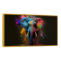 Elefante Feliz Colorido
