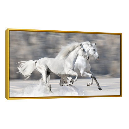 Caballos Blancos Corriendo