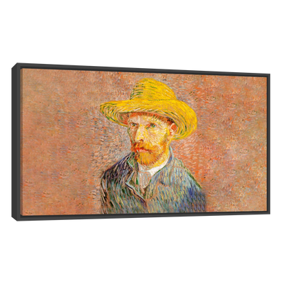 Retrato Con Sombrero De Paja Van Gogh