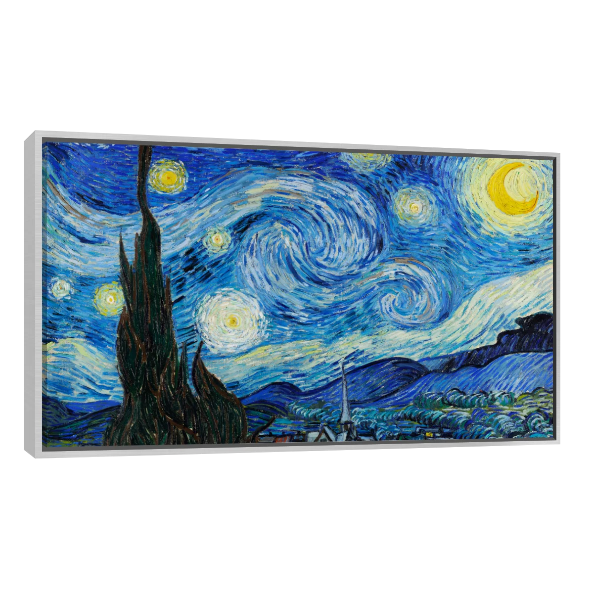 Cuadro Canvas Arte Noche Estrellada Por Vincent Van Gogh