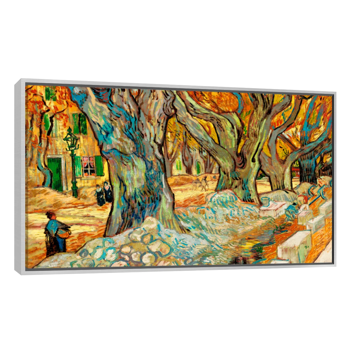 Grandes Arboles De Sombra Por Vincent Van Gogh