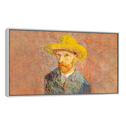 Retrato Con Sombrero De Paja Van Gogh