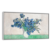 Lirios Azules En Un Jarron Vincent Van Gogh