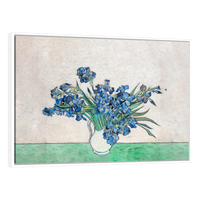 Lirios Azules En Un Jarron Vincent Van Gogh