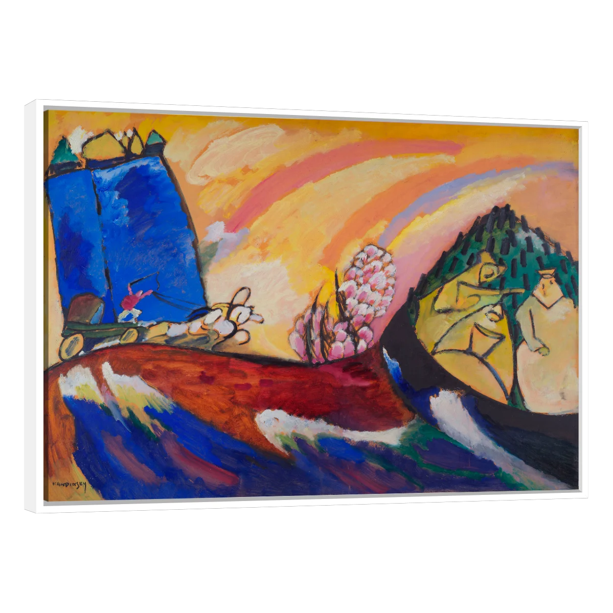 Pintar Con Troika Vasily Kandinsky
