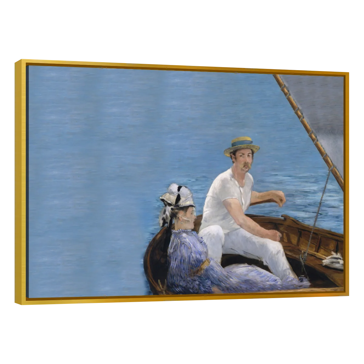 Paseo En Barco Por Edouard Manet