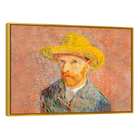 Retrato Con Sombrero De Paja Van Gogh
