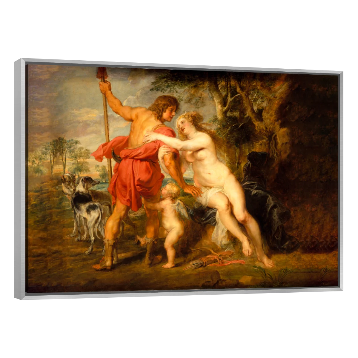 Venus Y Adonis Por Peter Paul Rubens