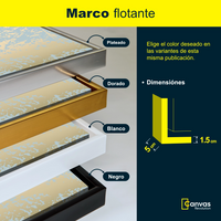Marmol Dorado Con Azul