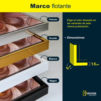 Olas Cobre Minimalistas